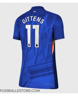Günstige Chelsea Jamie Gittens #11 Heimtrikot Damen 2025-26 Kurzarm
